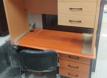 Office furniture selling and sofa set and dining table.