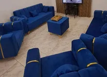 كنب مكون من ثمانيه أشخاص متوفر جميع الألوان