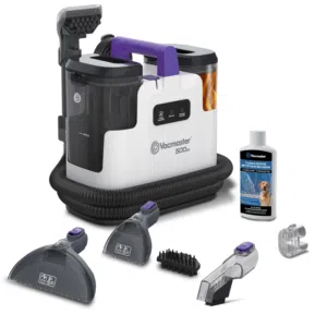 تخفيض على واحدة من اخف مكانس ازالة البقع وتنظيف الكنب والكراسي vacmaster 500 w