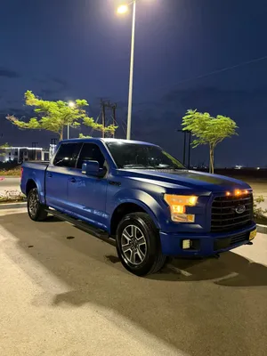 فورد F-150 2015 ببيك اب أزرق خليجي مستعمل بحالة ممتازة مع خيارات تقنية متقدمة