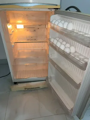 panasonic refrigerator used Doble Door Good condition