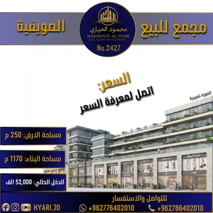 رقم الاعلان (2427) مجمع تجاري في الصويفية خلف البركة مول مؤجر بالكامل