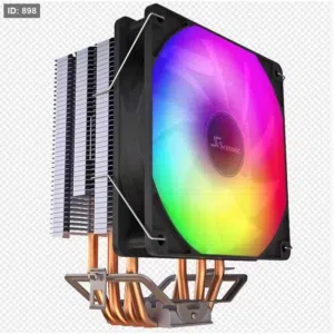 مبرد هوائي احترافي ملون للمعالجات SEASONIC 120MM FAN RGB CPU COOLER FOR INTEL LGA1700 - AMD