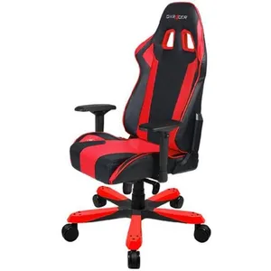 Dx racer king series gaming chair new red/black