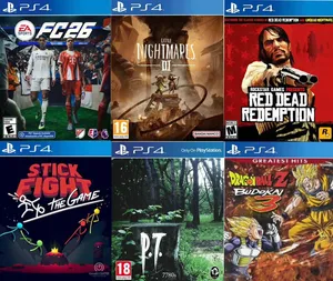 اي لعبة ب 5دينار فقط يوجد لدينة تنزيل العاب ps4&ps3 ويوجد ايضاً تعديل جميع النسخ الى الاصدار 13.52