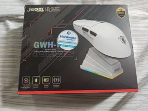 Jedel GWH-113 gaming mouse with 3 ways to connect and 12 months warranty
