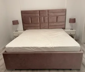 Ashley king Bed size 180x200 سرير حجم ملكي من مفروشات احمد شريف
