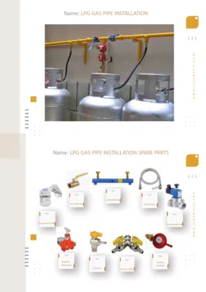 LPG Gas Pipe Installation