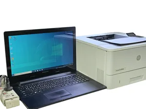 لابتوب مع طابعة