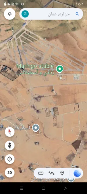جنوب عمان حوارة 15دونم شارعين