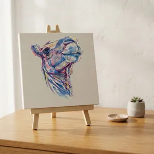 حداثة التراث لوحة اصلية مرسومة يدوياً