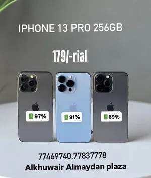 iPhone 13 Pro 256 GB - with above 90% BH - Good working