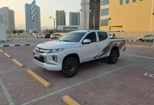 Dhs 37000/= Mitsubishi L200 4x4 2019 Gcc Manual Gear - خليجي بدون حوادث  - قير عادي