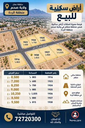 مخطط الردة الساحلي السكني