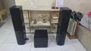 سماعات مسرح منزلي مع سب ووفر