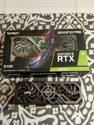 شاشة كرت rtx 3070 ti 8gb للبيع