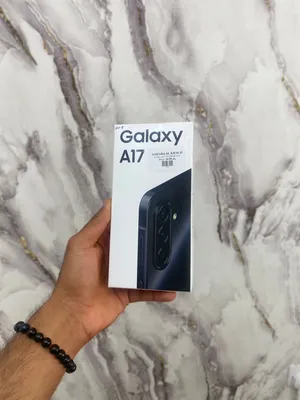 New Samsung Galaxy A17 4+128GB in Black, 5,000 mAh battery, 6.7-inch , 50MP main wide camera,