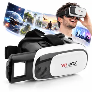 Lunettes de Réalité Virtuelle 3D VR BOX pour Smartphone - نظارات الواقع الافتراضي ثلاثية الأبعاد لله