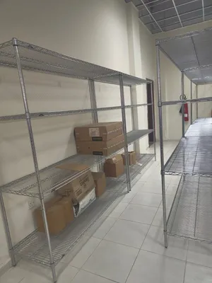 Heavy Duty Chrome Wire Storage Shelving Rack - Multiple Units