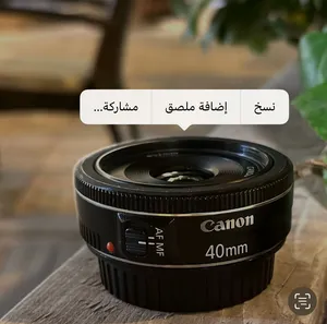Canon lens 40mm stm 0.3m/0.98ft