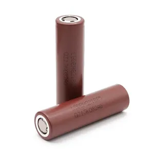 بطاريات LG اصلي ليثيوم18650  LG HG2 3.7V 3000mAh 20A Discharge Li-ion Battery