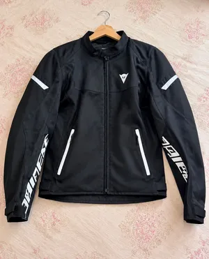 Dainese Bora Air Tex Jacket Black White