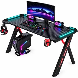 ادفع عند الاستلام طاولة جيمنق مقاس 140 طاولة قيمينق طاولة العاب ببجي طاولة تصميم 160 gaming table