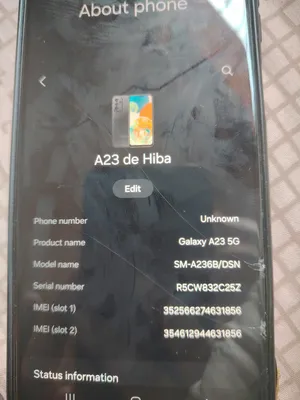 SAMSUNG Galaxy A23 5G 128GB ___A236B/DSM. 6.6 POUCES