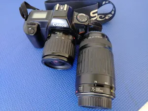 CANON EOS REBEL -FILM CAMERA + 75-300mm Lens