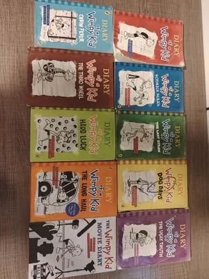 كتب Diary Of A Wimpy Kid للبيع