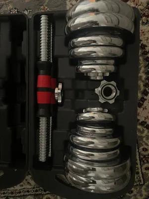 2 دمبل قابل لتغيير الأوزان 20 كيلو – Adjustable two Dumbbell 20KG