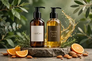 الحل الطبيعي لشعر أقوى وأكثر كثافة Green aura care haer care