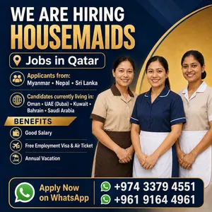 High demand Qater cleaners and housemaid