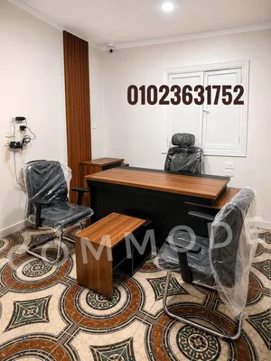 طقم ادراي مكتب مدير مودرن خشب mdf اسباني مستورد مكاتب مديرين اثاث مكتبي office manager modern