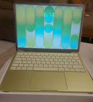 like new macbook neo 512GB with apple care plus till 2029 مع الاب الكير بلس ماك بوكنيه