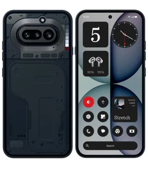 Nothing 4a Black whit Box and Charger
