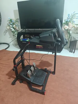 Logitech G29 steering wheel + gear shifter + stand