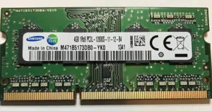 قطعتين رامات لاب توب اوريجنال 4 جيجا ddr3 2xSamsung 4GB DDR3 PC3-12800s 1600MHz