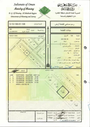 سكني تجاري عبري الصبيخي بجانب بنايه جاهزه مع توفر الخدمات بسعر مميز - انا المالك