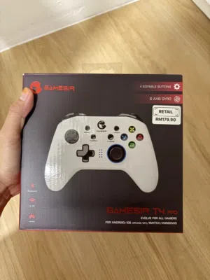 جوستيك GameSir T4 Pro للـ PC والموبايل والـ Switch جديدة غير مستخدمة