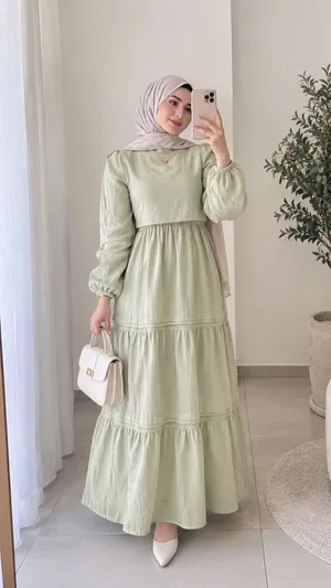 فساتين للمحجبات جديده تركية