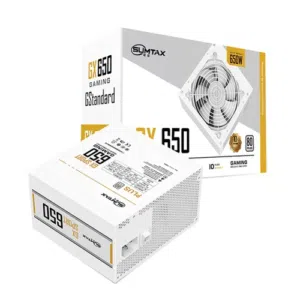 باور سبلاي - مزود طاقه لأجهزة الجيمنج 650 واط حقيقي SUMTAX GX 650W 80+ BRONZE GAMING POWER SUPPLY