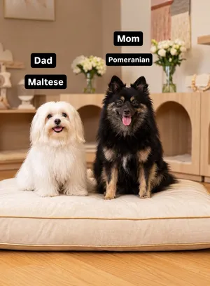 جروة مالتي بوم (Maltipoo / Maltipom) مميزة وقزمة جداً