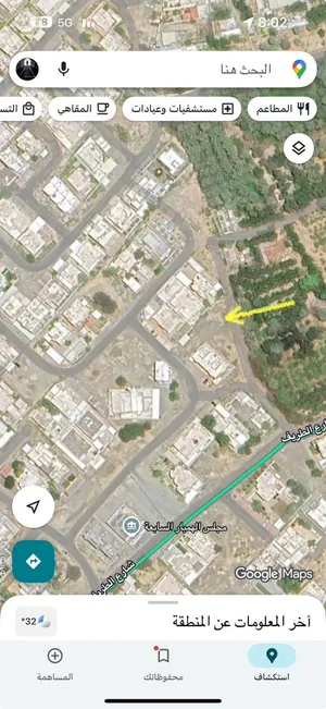 أرض سكنية للبيع في الهمبار قريب المسجد و المجلس العام