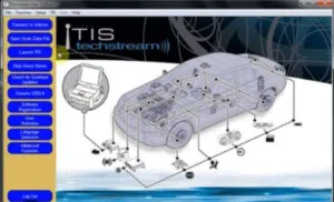 يتوفر لدينا وصلة Techstream_wifi_USB تقوم بأعطاء تقارير مفصلة عن الاعطال