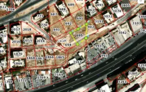 أرض سكنية في عين غزال/طبربور مطلة على شارع الشهيد للبيع من المالك مباشرة