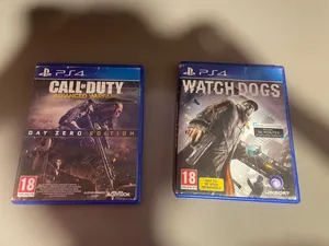 سيدي watch dogs و سيدي call of duty advanced warfare day zero edition