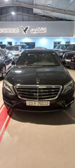 مرسيدس بنز S500 وارد خليجي السيارة موديل 2014 فل مواصفات عداد المسافة 104,000 كيلو متر فقط