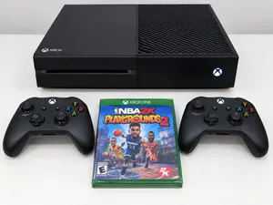 Xbox One Console + 2 Controllers + NBA 2K Playgrounds 2
