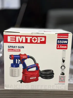 مسدس الصبغ يعمل بالكهرباء من شركة EMTOP
